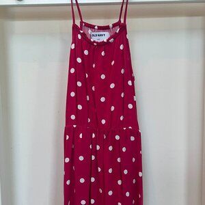 Old Navy Girls’ Floral Rayon Dress – Size S (6-7) – Lightweight & Flowy